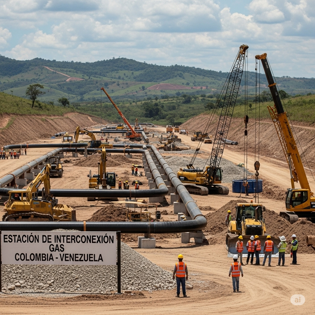 Construcción de Estaciones de Seccionamiento y Terminales – Interconexión Gasífera Colombia/Venezuela